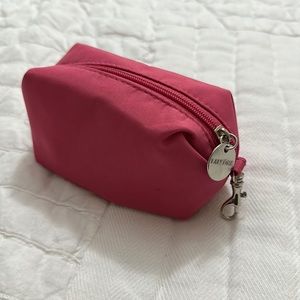Nylon Lancôme pouch cosmetic case
